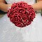 Artificial Rose Flower Heads – 100 Pcs Realistic Burgundy Foam Roses (Stemless) for DIY Wedding, Baby Shower, Centerpieces, Party Tables & Home Décor